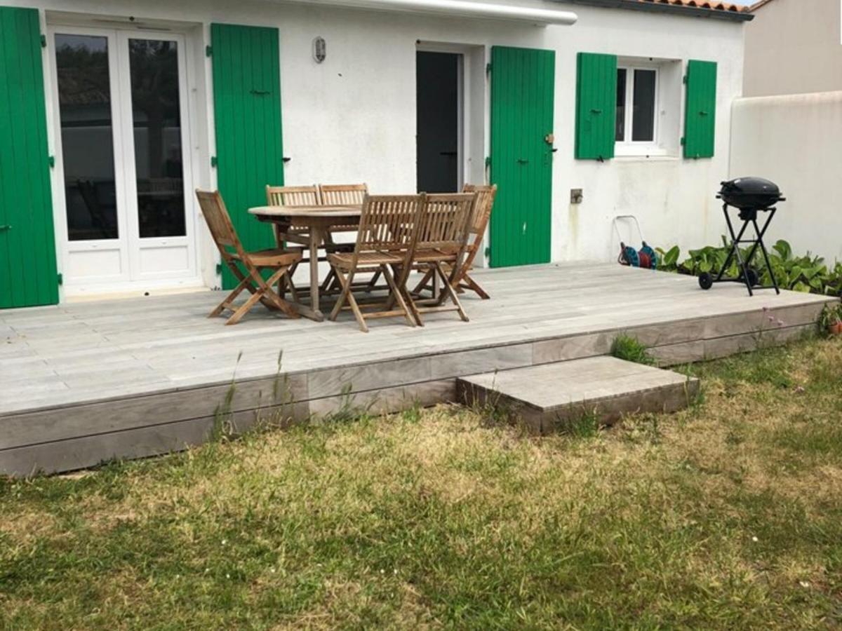 Maison Neuve A La Couarde: Proche Centre, Plages Et Marche, Jardin Et Terrasse Equipes - Fr-1-434-35 Luaran gambar