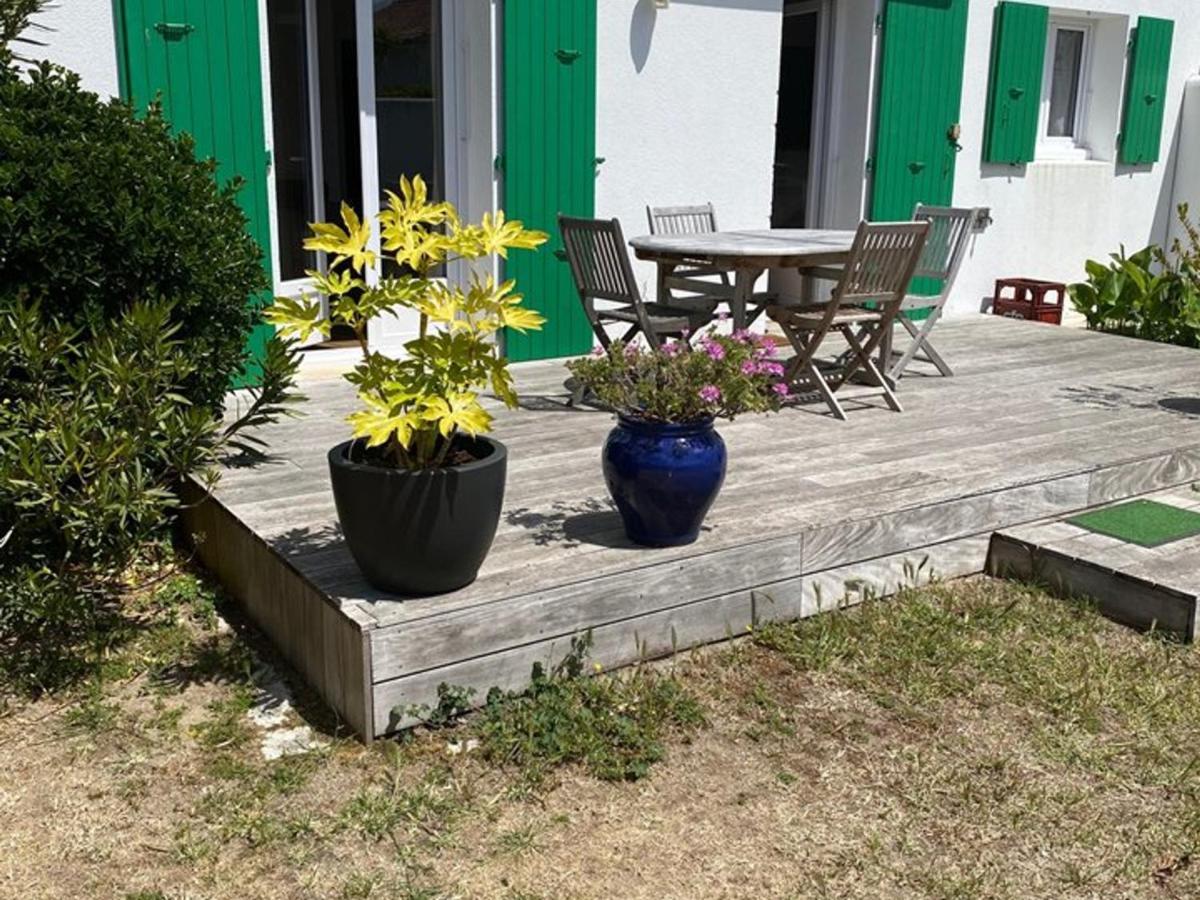 Maison Neuve A La Couarde: Proche Centre, Plages Et Marche, Jardin Et Terrasse Equipes - Fr-1-434-35 Luaran gambar