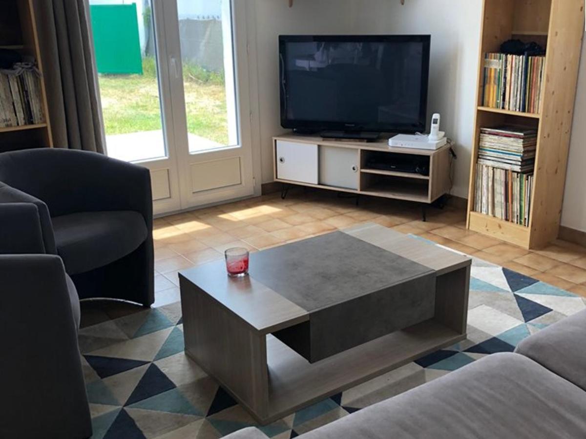 Maison Neuve A La Couarde: Proche Centre, Plages Et Marche, Jardin Et Terrasse Equipes - Fr-1-434-35 Luaran gambar